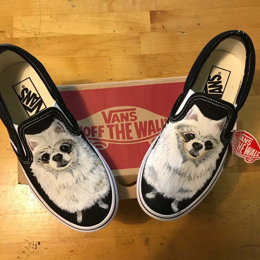 Custom painted Vans - Picture 4 of 4